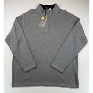 Paramount Pictures Gray Quarter Zip Pullover XXL Long Sleeve Casual Top